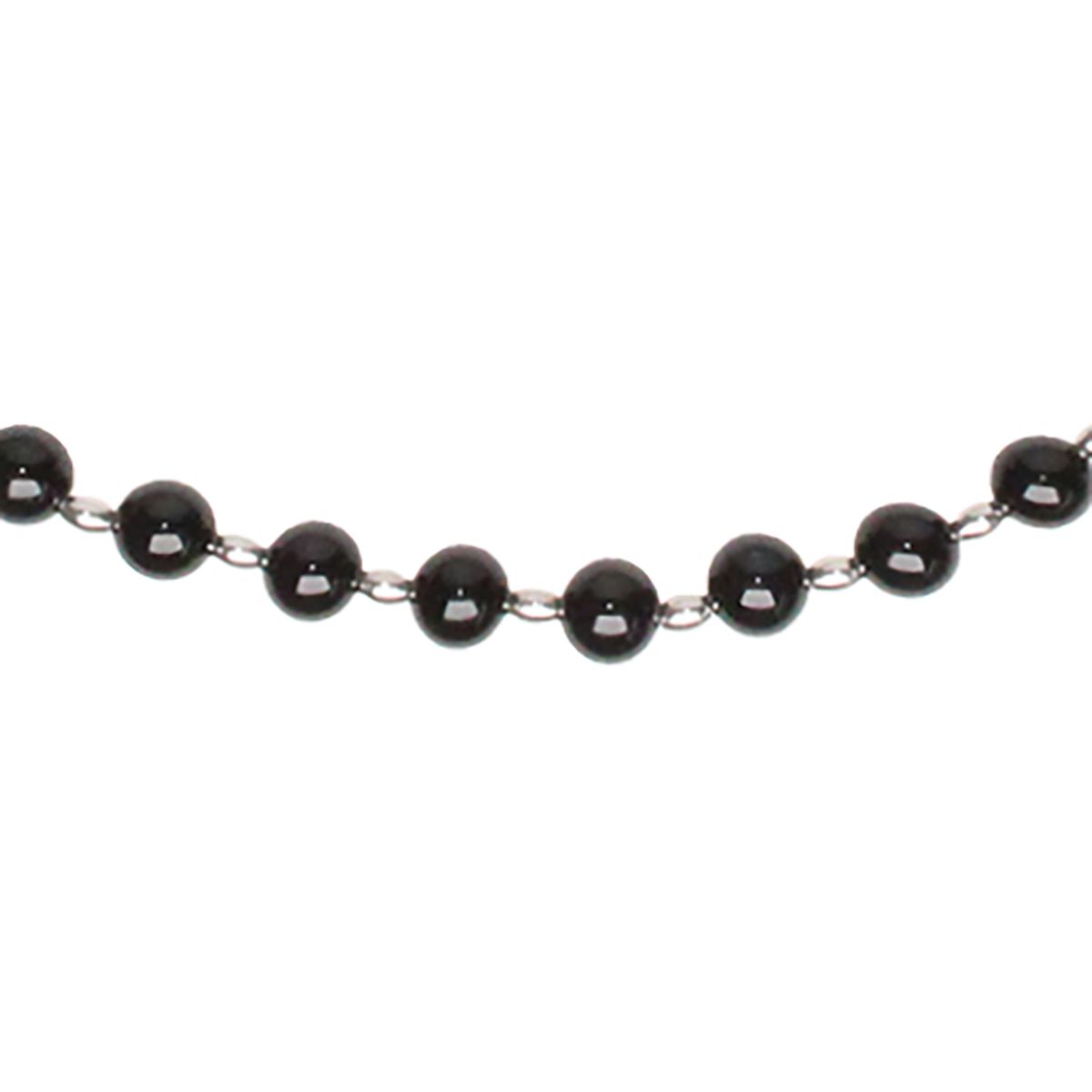 비엔베투(Bien Vetu) 24 F/W - S Link Onyx Necklace