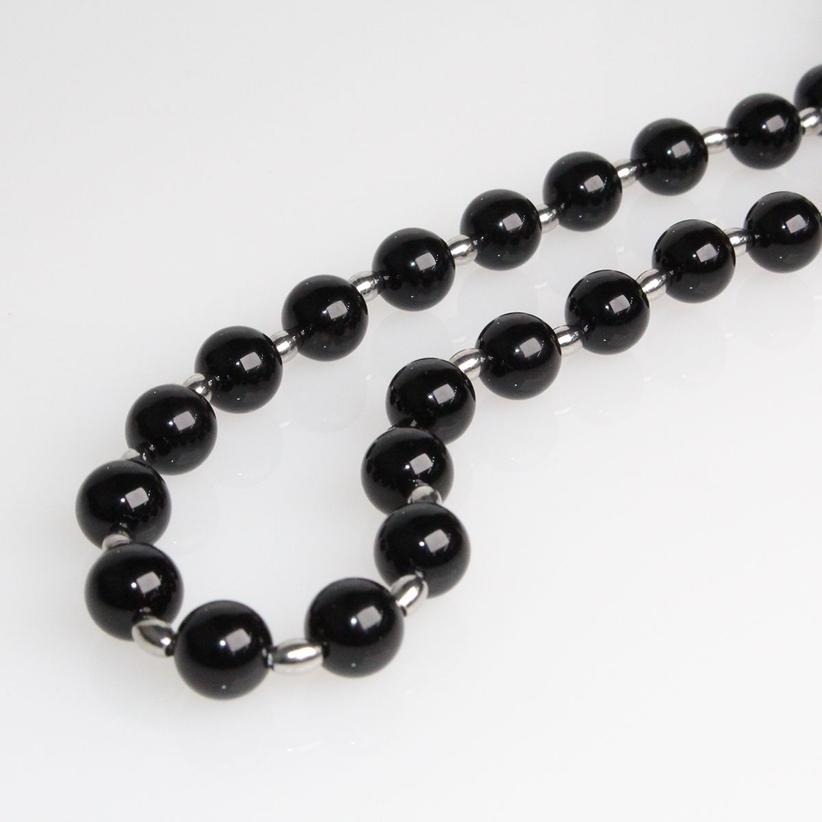비엔베투(Bien Vetu) 24 F/W - S Link Onyx Necklace
