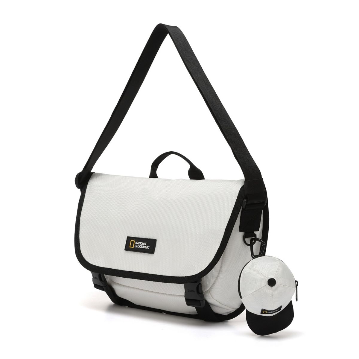 내셔널지오그래픽(NATIONALGEOGRAPHIC) N245ACR540 아콘 메신저백 WHITE