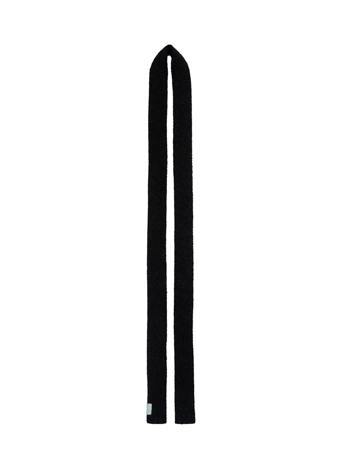 페넥(FENNEC) BRUSH KNIT MUFFLER - BLACK