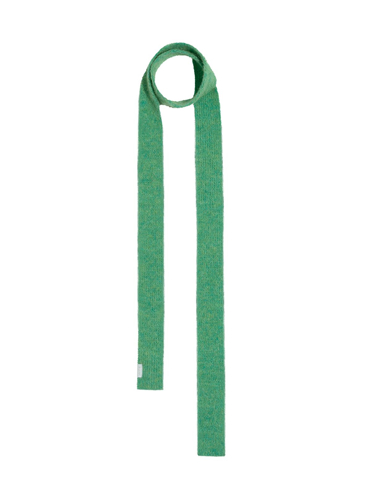 페넥(FENNEC) BRUSH KNIT MUFFLER - APPLE GREEN