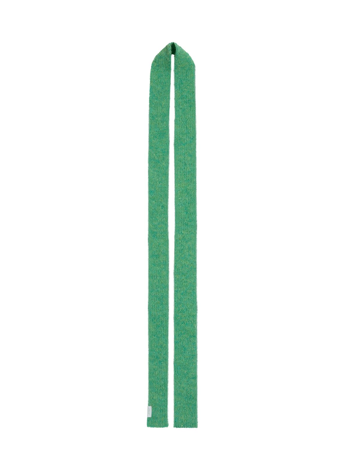 페넥(FENNEC) BRUSH KNIT MUFFLER - APPLE GREEN