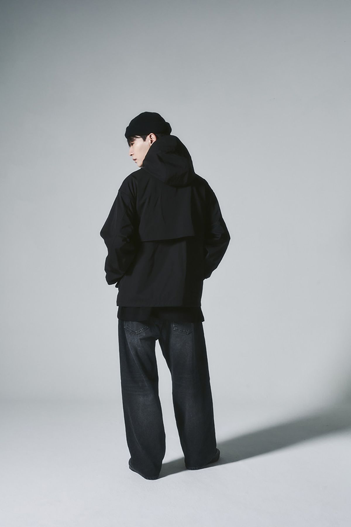 히즈핸더(HISHANDER) HOODED JACKET [Black]