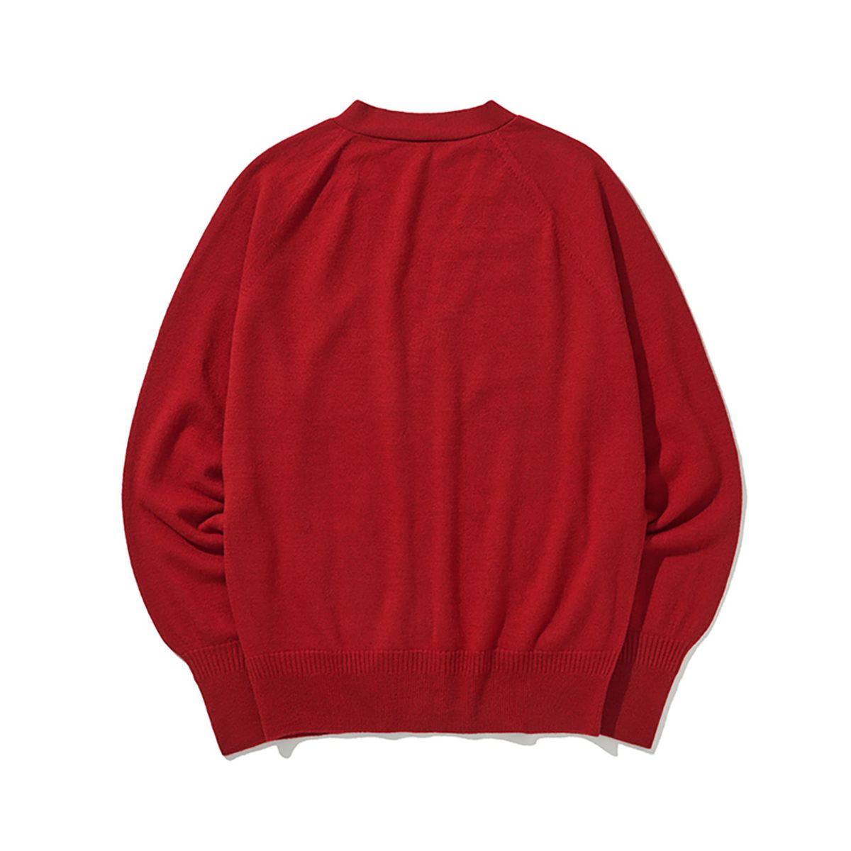 히즈핸더(HISHANDER) WHOLEGARMENT CARDIGAN 03 [Red]
