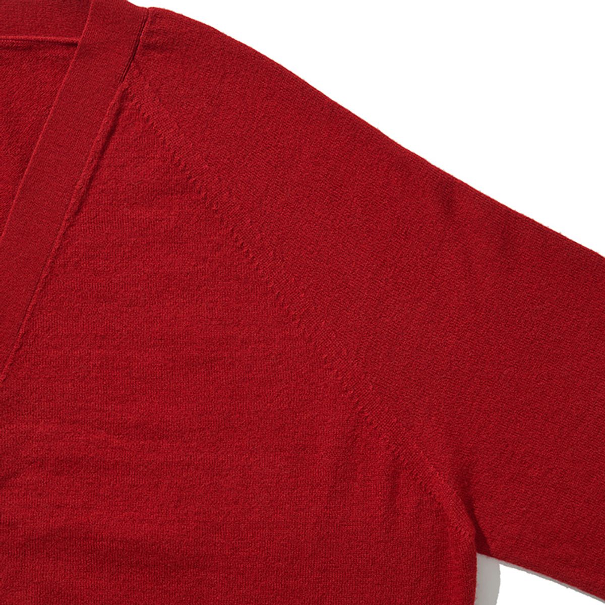 히즈핸더(HISHANDER) WHOLEGARMENT CARDIGAN 03 [Red]