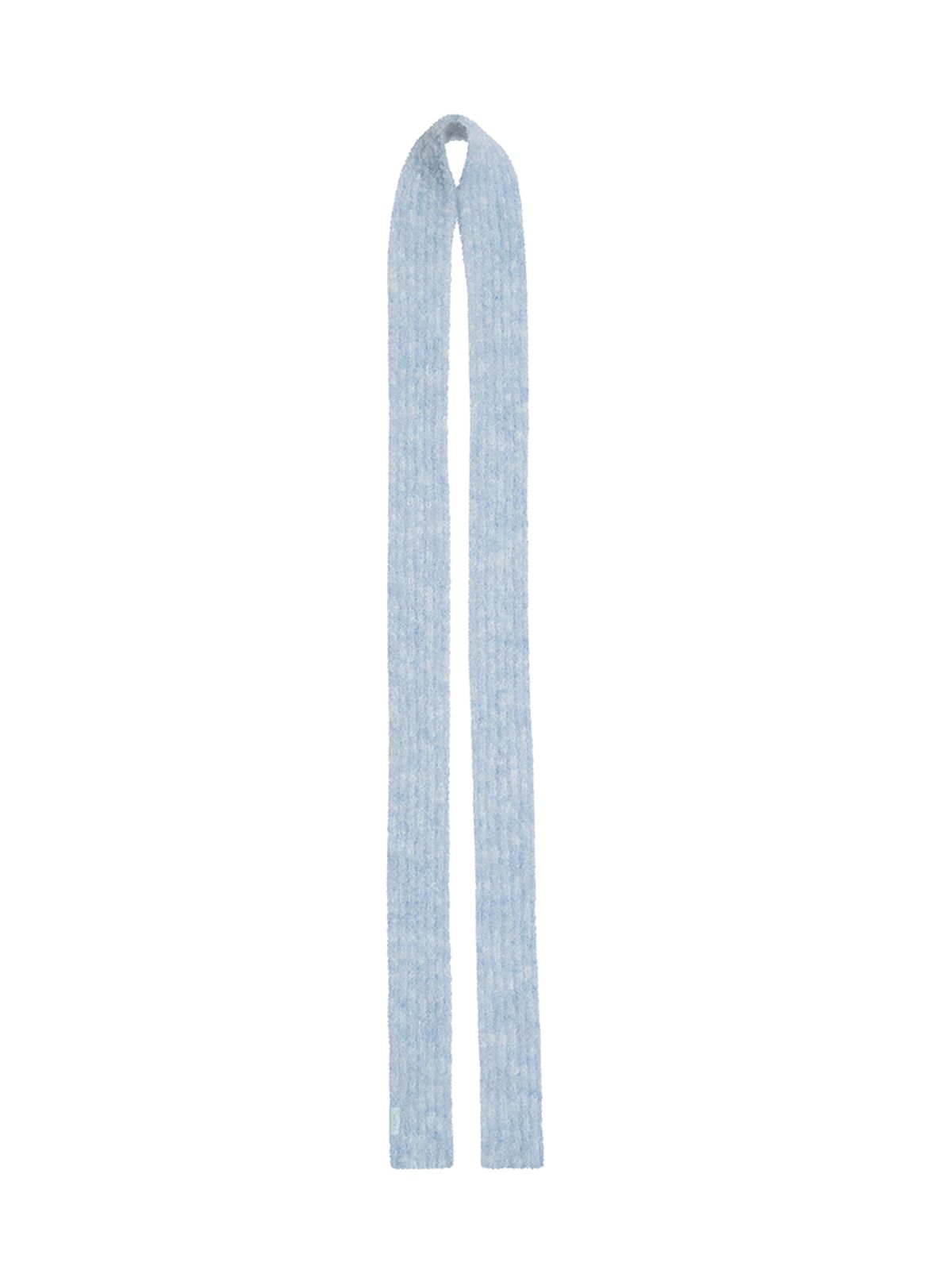 페넥(FENNEC) BOUCLE KNIT MUFFLER - POWDER BLUE