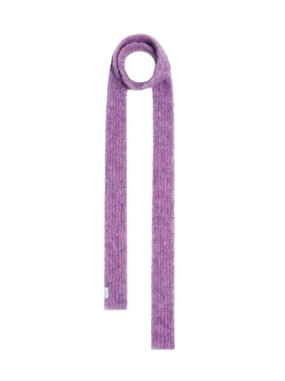 페넥(FENNEC) BOUCLE KNIT MUFFLER - FUCHSIA PURPLE