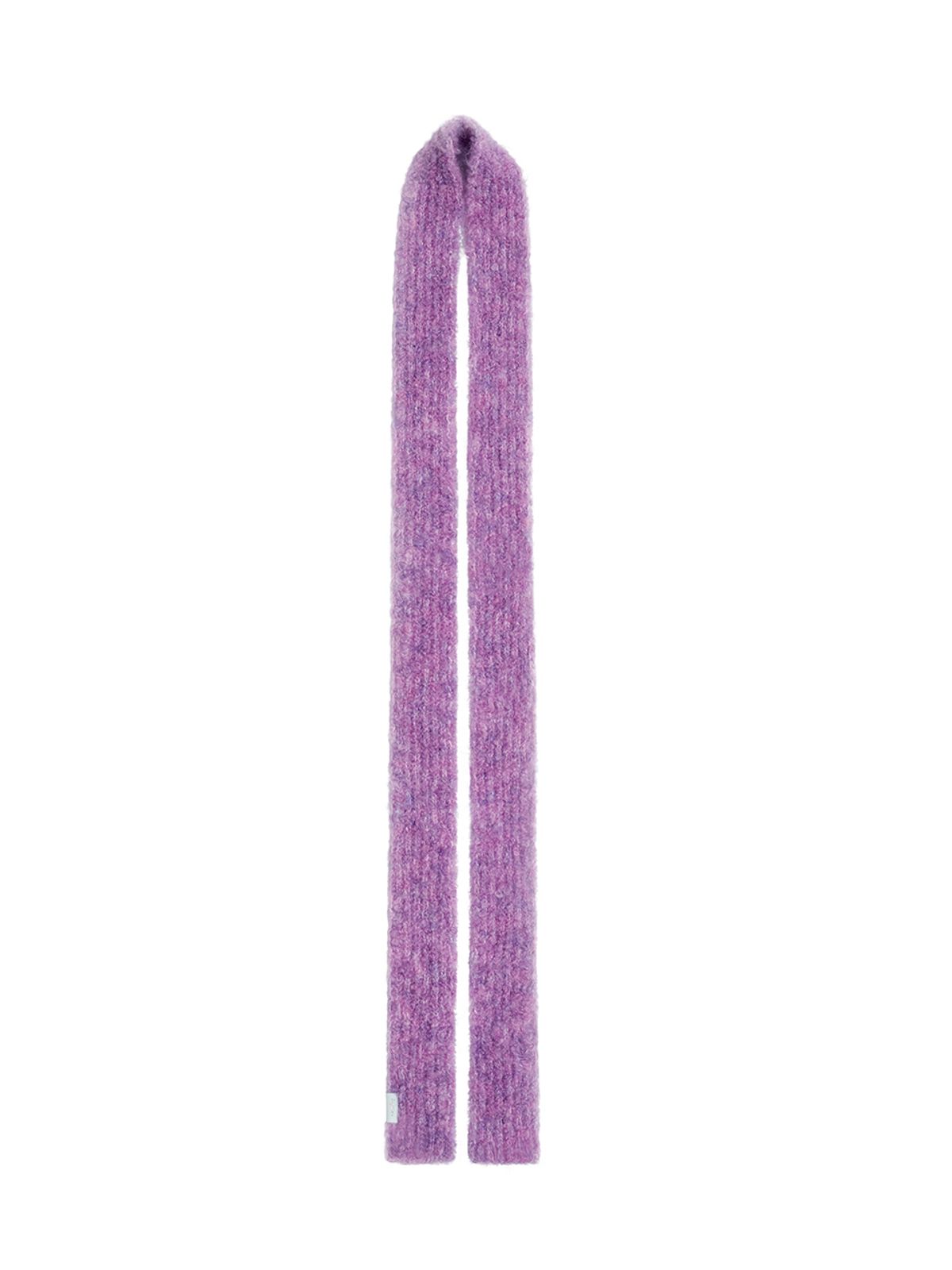 페넥(FENNEC) BOUCLE KNIT MUFFLER - FUCHSIA PURPLE
