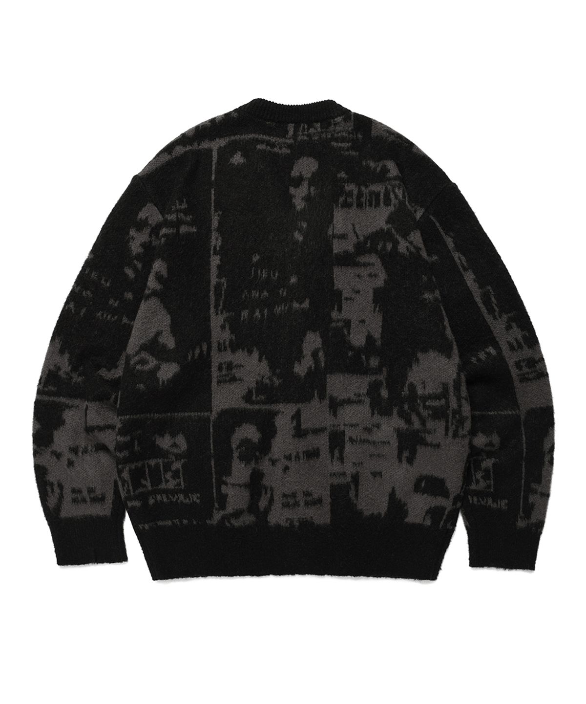 카비시(CAVISH) BRUSHED MOHAIR CARDIGAN BLACK(CV2DFUK682A)