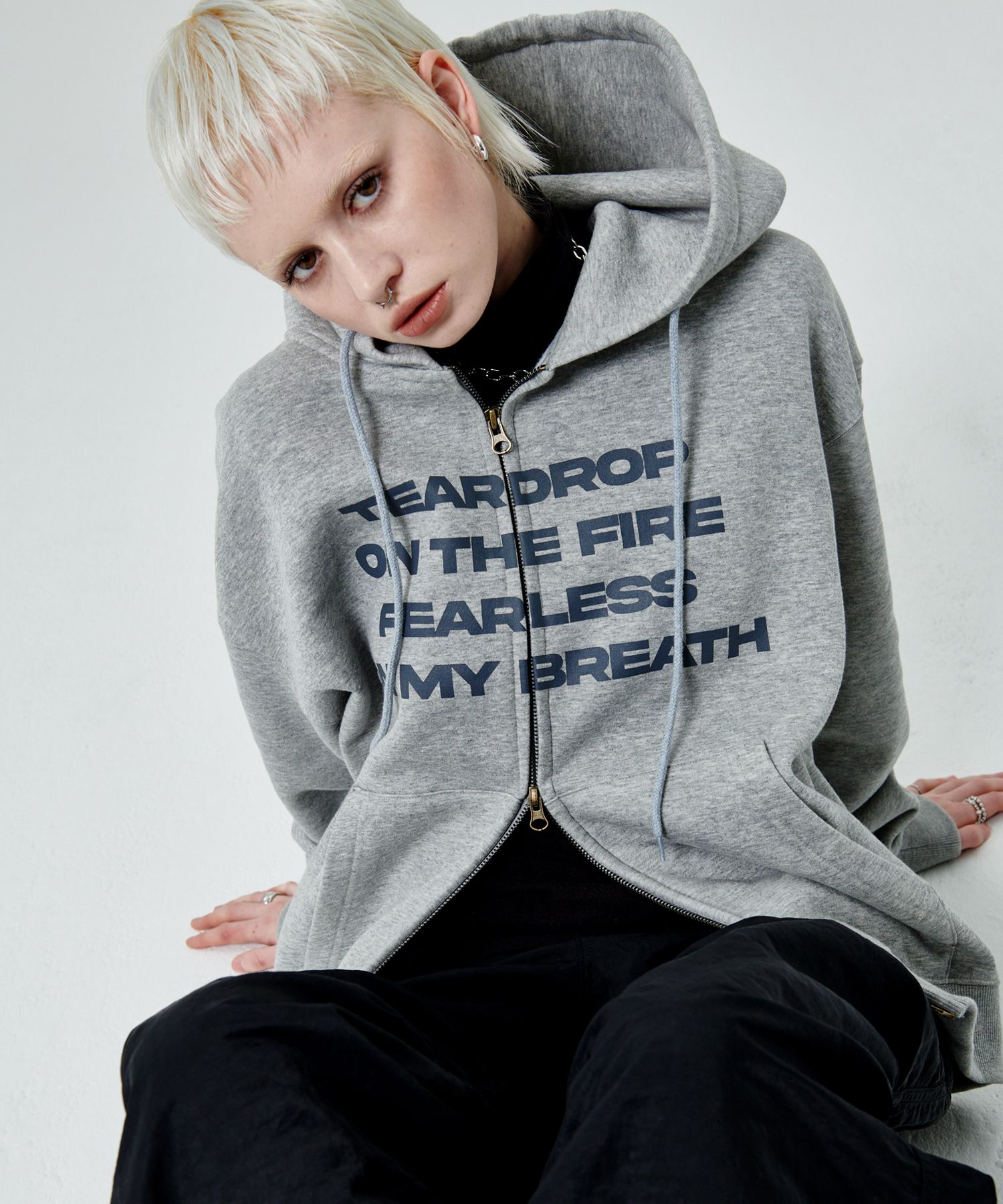 Light gray sweatshirt sale