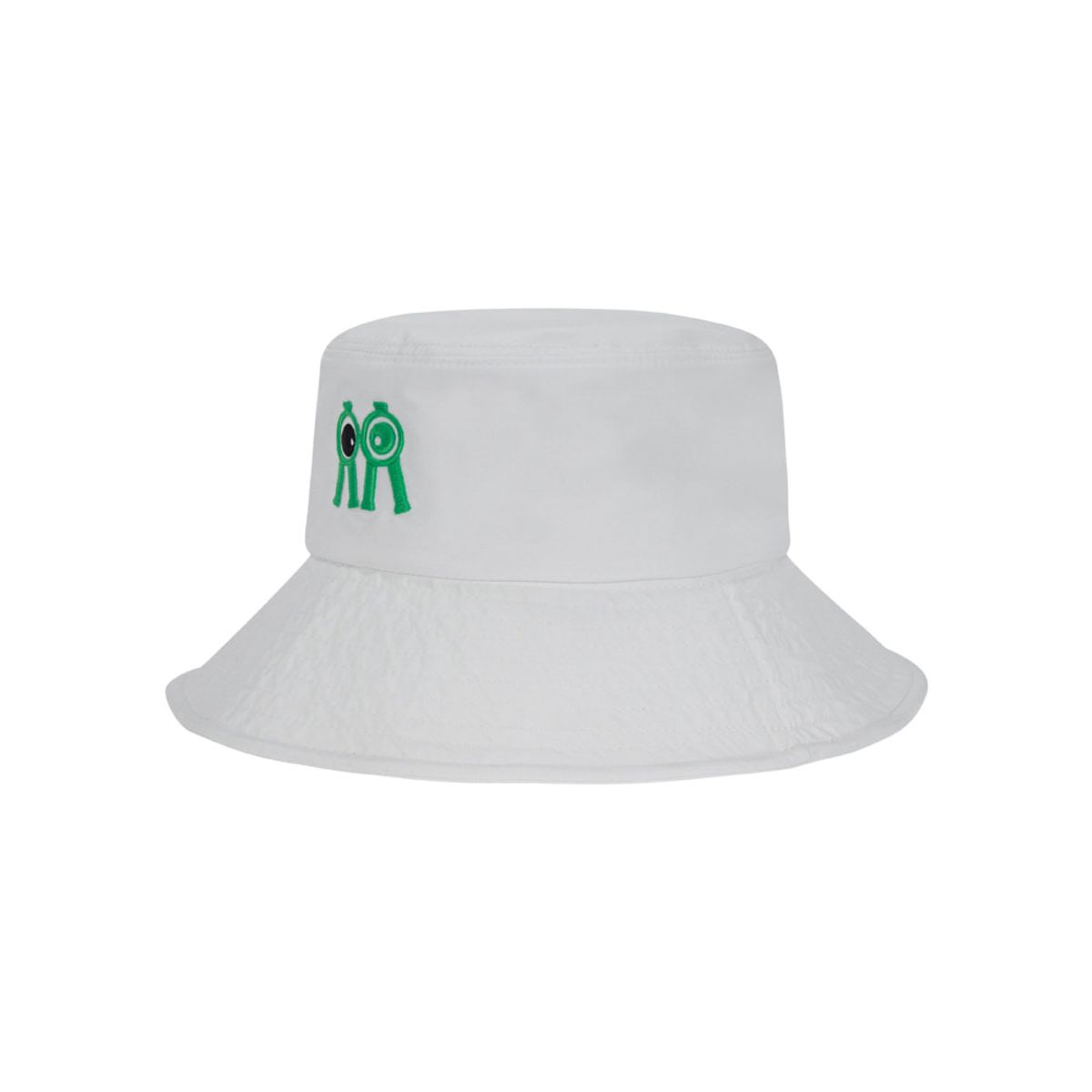 롤링롤라이(ROLLINGROLLEYE) 버킷햇 화이트 그린블랙아이 Bucket Hat White Green Black Eye