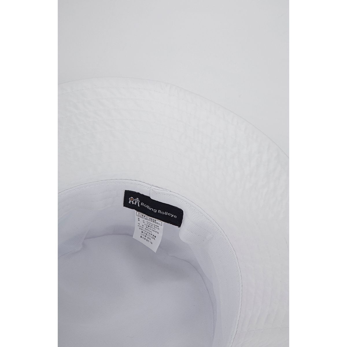 롤링롤라이(ROLLINGROLLEYE) 버킷햇 화이트 그린블랙아이 Bucket Hat White Green Black Eye