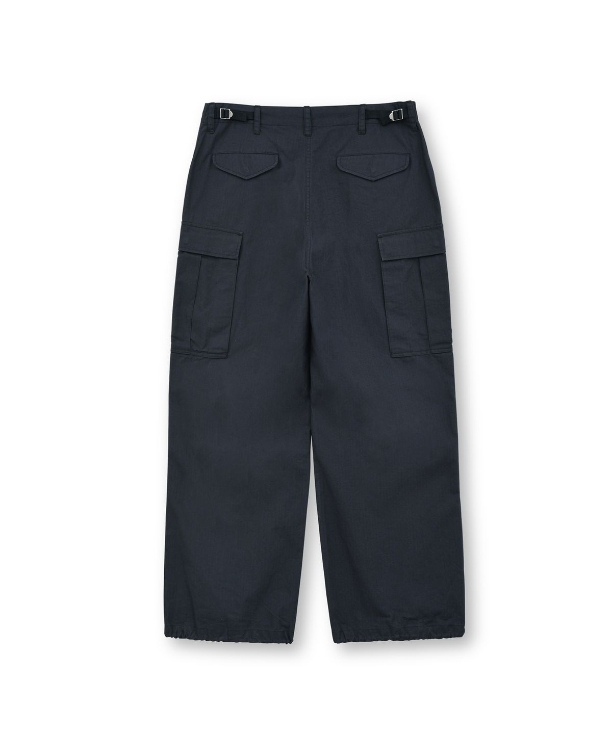 브라운야드(BROWNYARD) 23FW 밀리터리 필드 팬츠, 블랙
