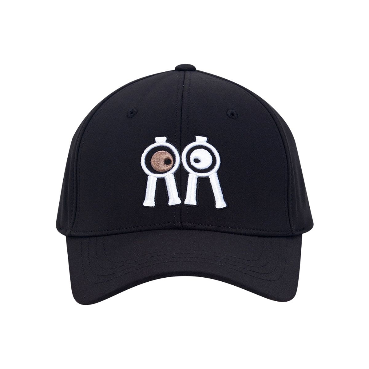 롤링롤라이(ROLLINGROLLEYE) 볼캡 블랙 브라운아이 Ball Cap Black Brown Eye