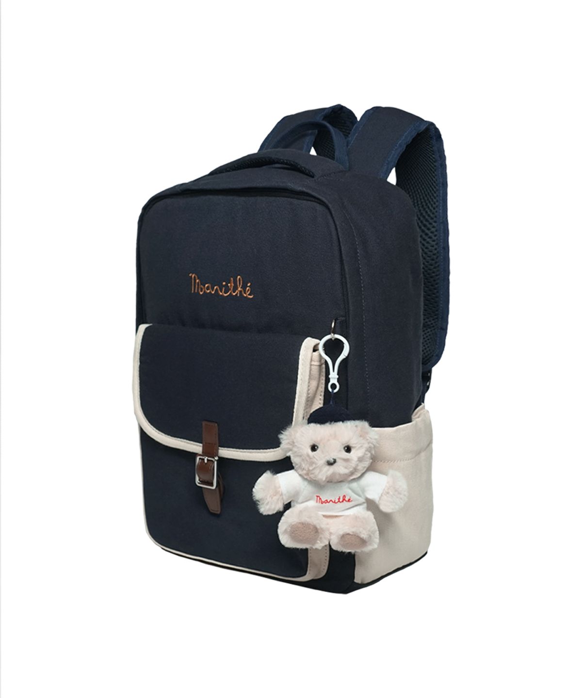 마리떼 키즈(MARITHÉ KIDS) ENFANT OXFORD BACKPACK navy