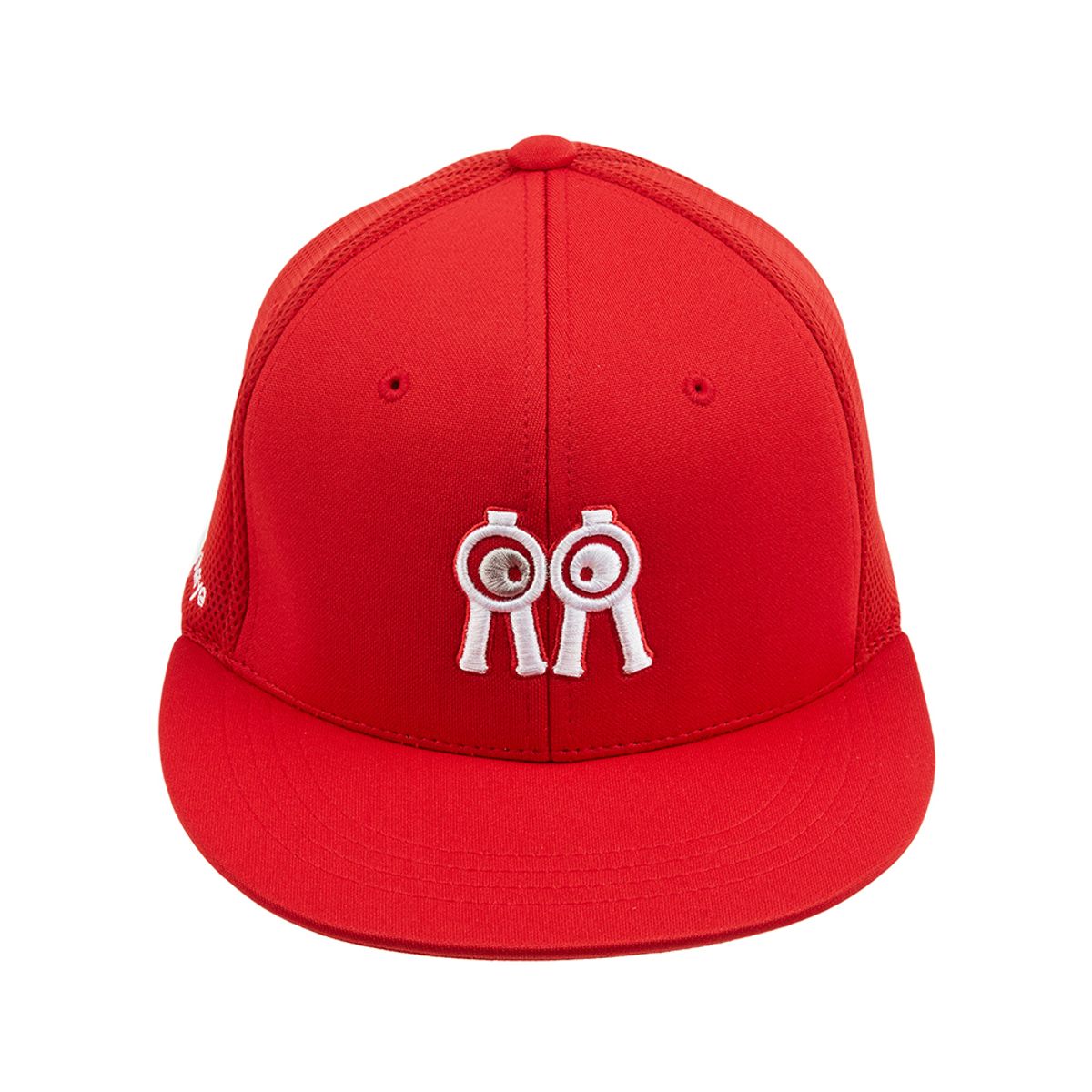 롤링롤라이(ROLLINGROLLEYE) 평챙 볼캡 레드 Flat Brim Ball Cap Red
