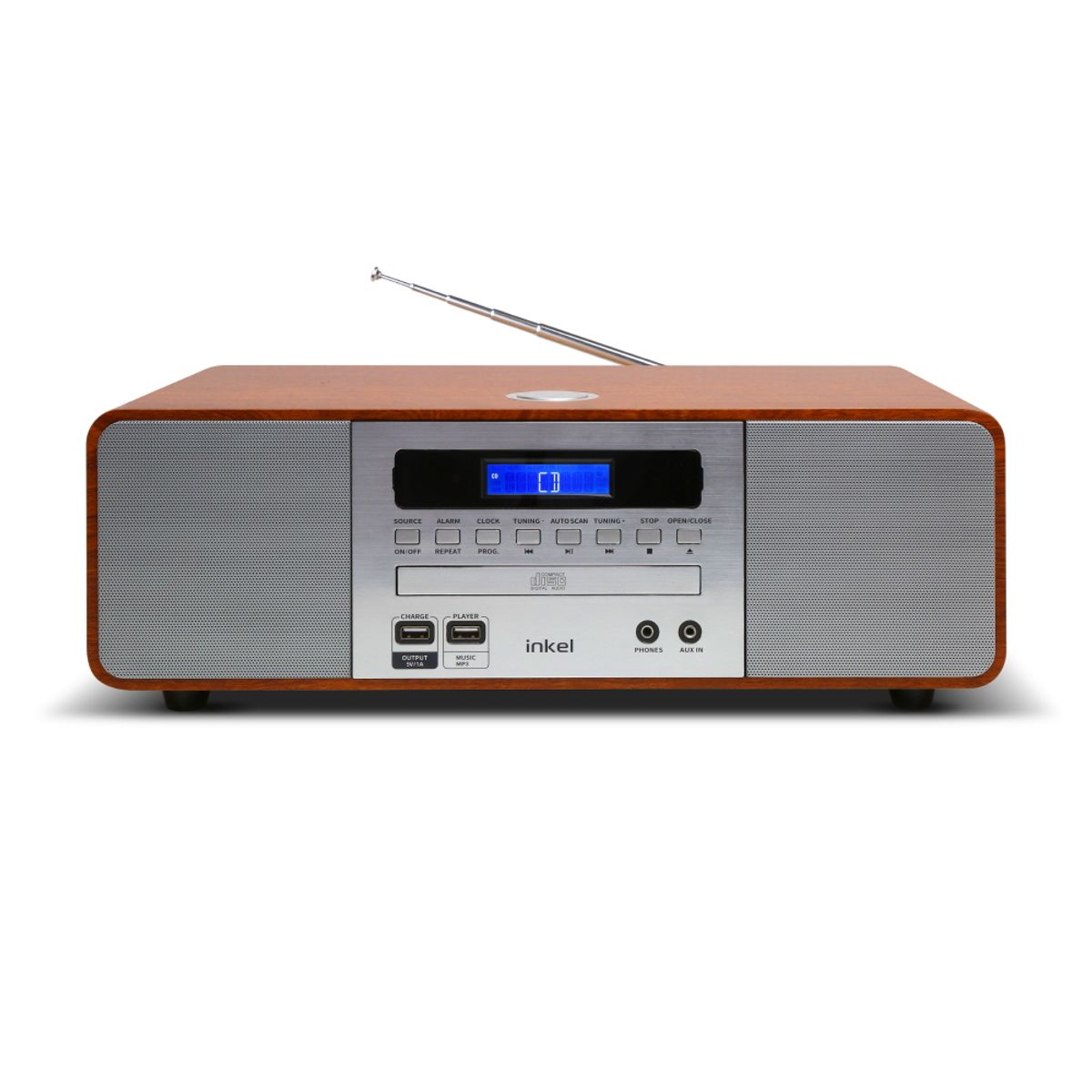 인켈(INKEL) IK-A360CD 올인원 블루투스 오디오, CD, FM라디오 플레이어