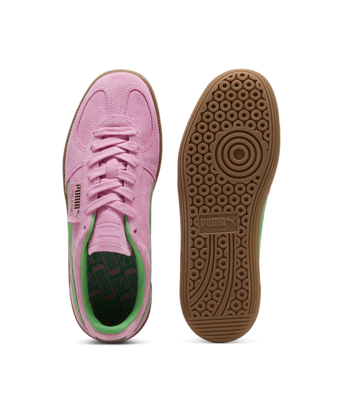 푸마(PUMA) 팔레르모 스페셜 - 핑크:그린:검 / 397549-01