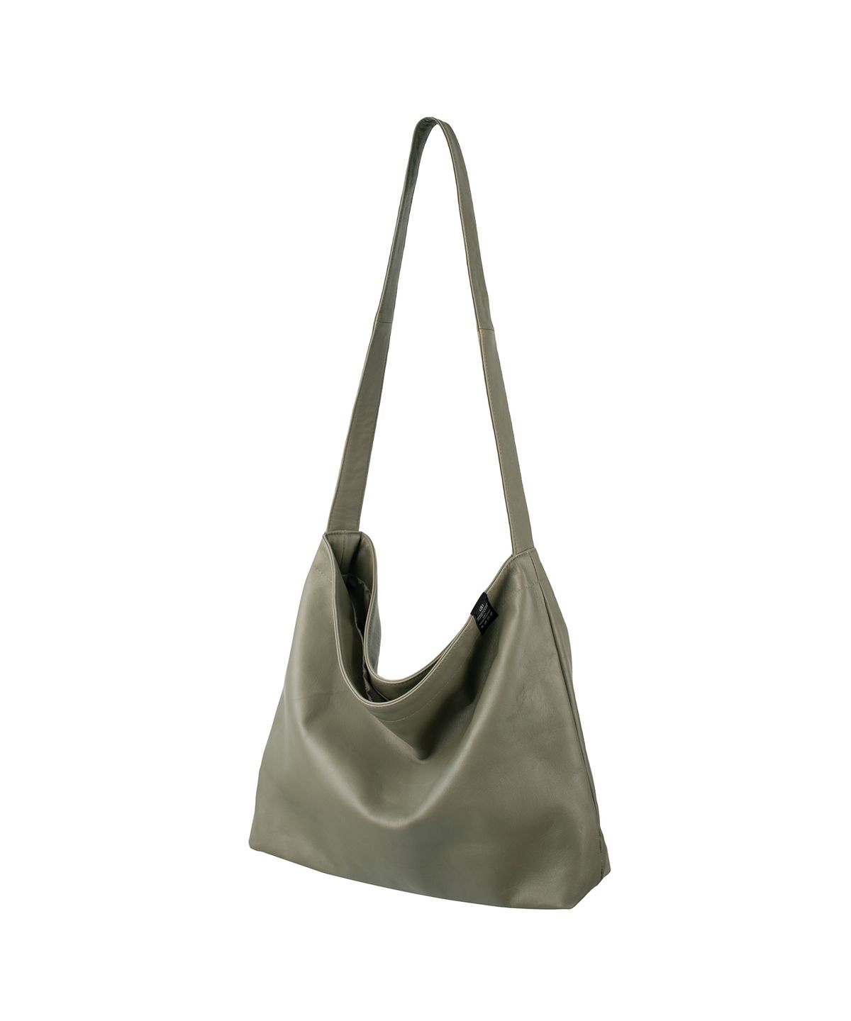 에이제로(AZERO) Soft Hobo Bag (Khaki Gray)