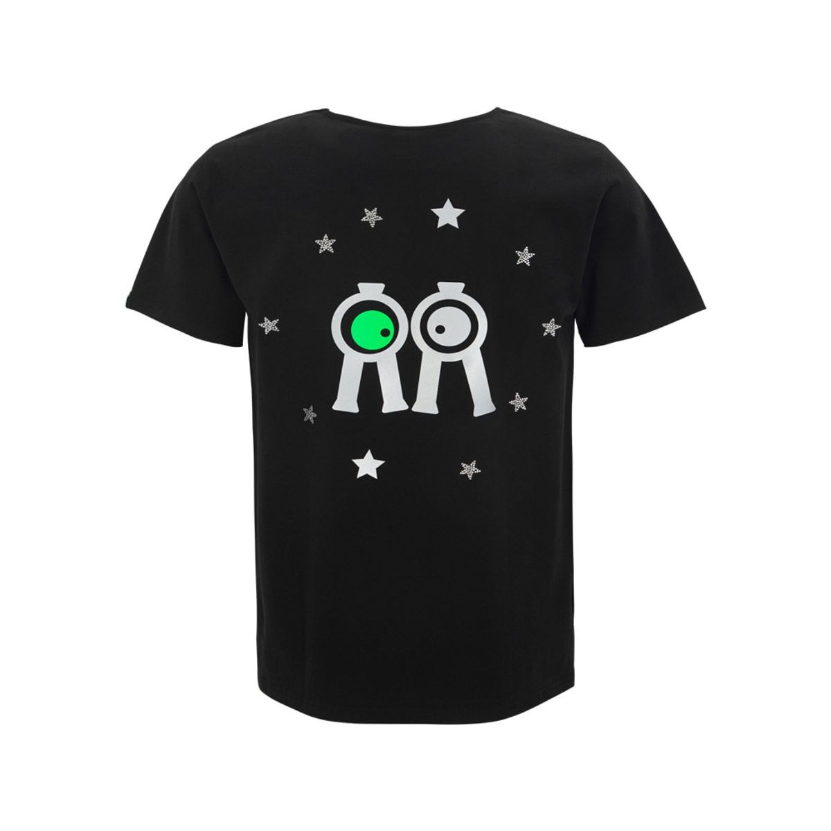 롤링롤라이(ROLLINGROLLEYE) 보트넥 샤이닝 스크린 반팔티 Boat neck Shining Screen Short-sleeved T-shirt