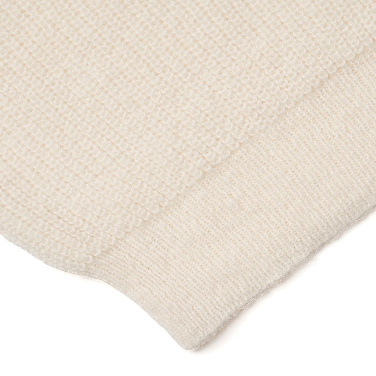 베르노(VERNO) [Casual] Alpaca crew-neck knit Ivory