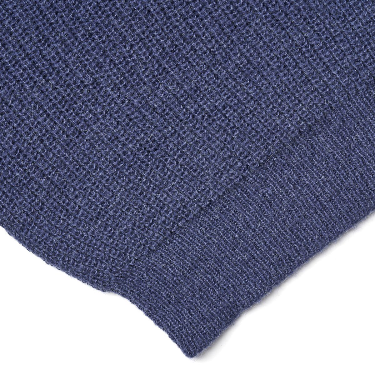 베르노(VERNO) [Casual] Alpaca crew-neck knit Blue