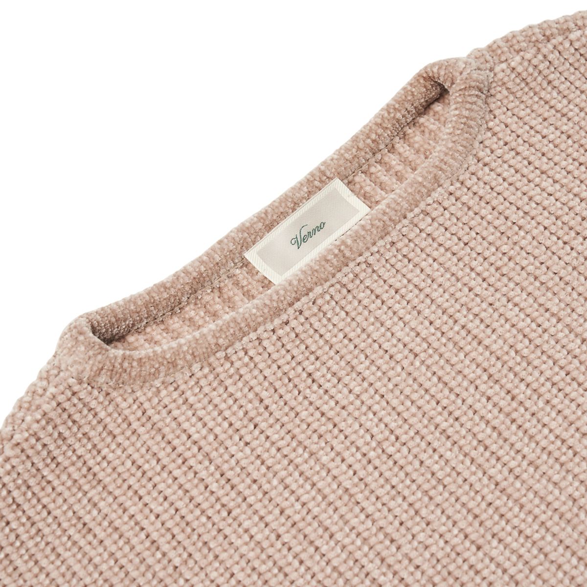 베르노(VERNO) [Casual] Boat-neck knit Beige