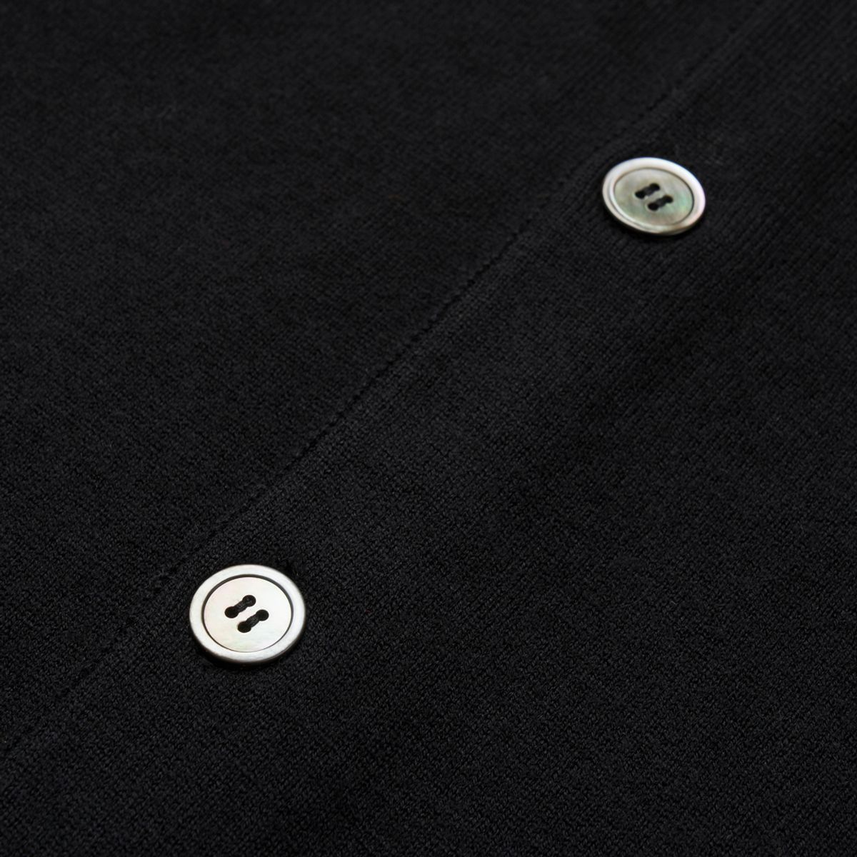 베르노(VERNO) [Casual] Cashtouch cardigan knit Black_relax-fit