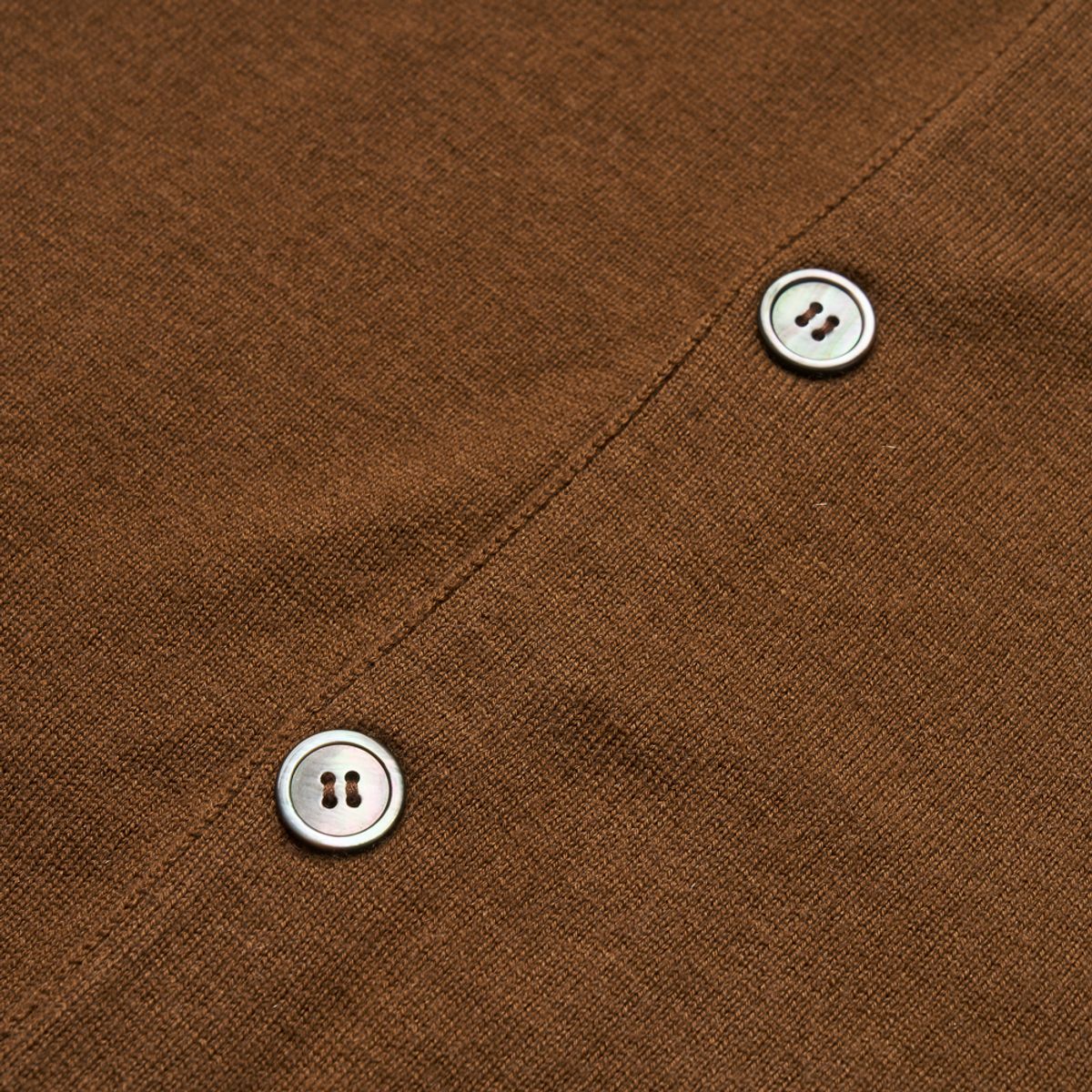 베르노(VERNO) [Casual] Cashtouch cardigan knit Brown_relax-fit