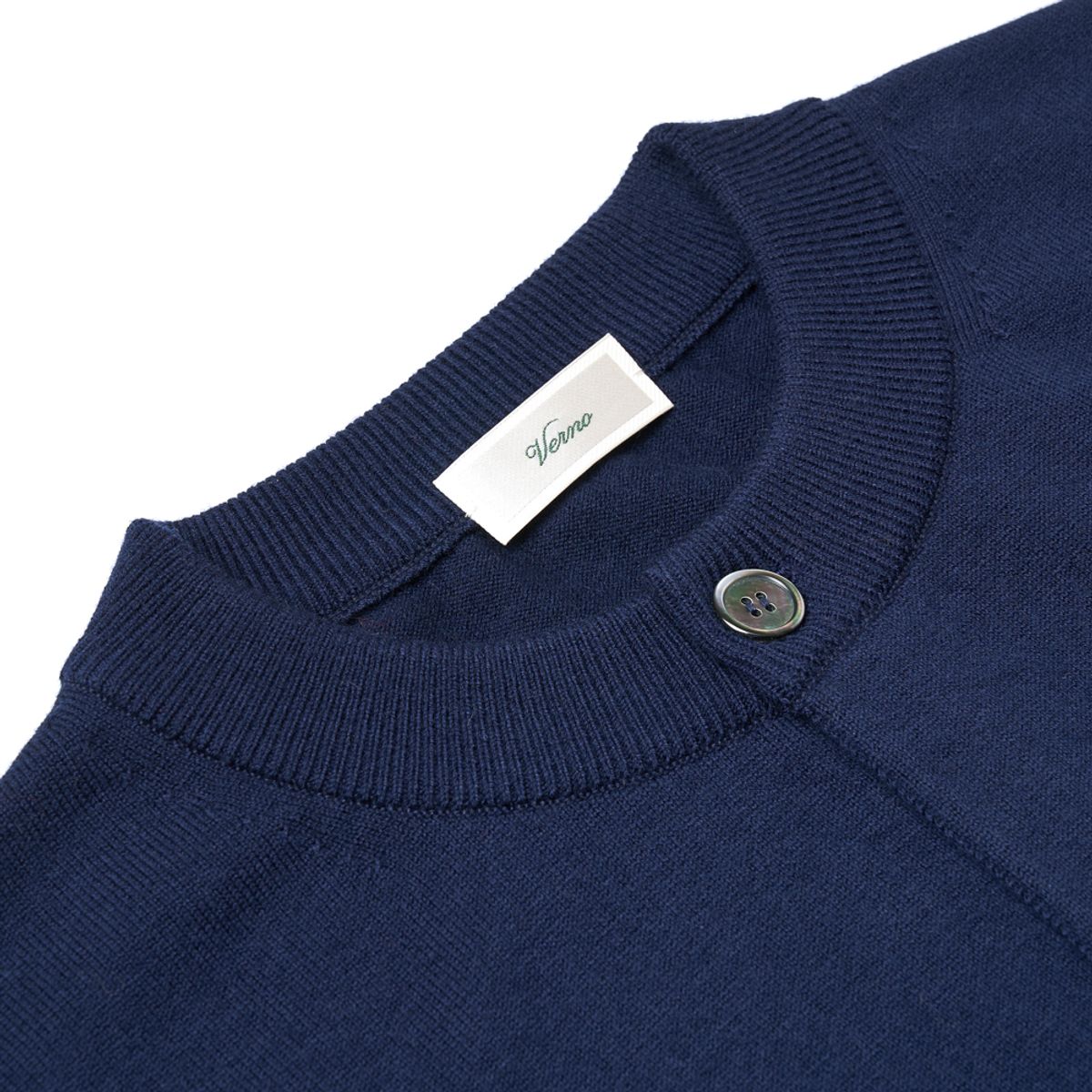 베르노(VERNO) [Casual] Cashtouch cardigan knit Navy_relax-fit