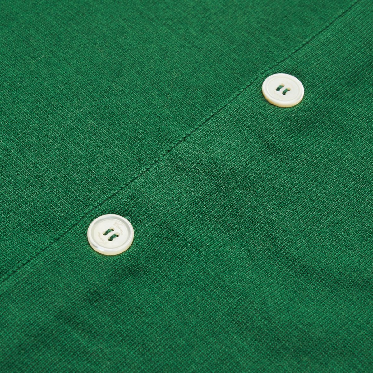 베르노(VERNO) [Casual] Cashtouch cardigan knit Earth green_relax-fit