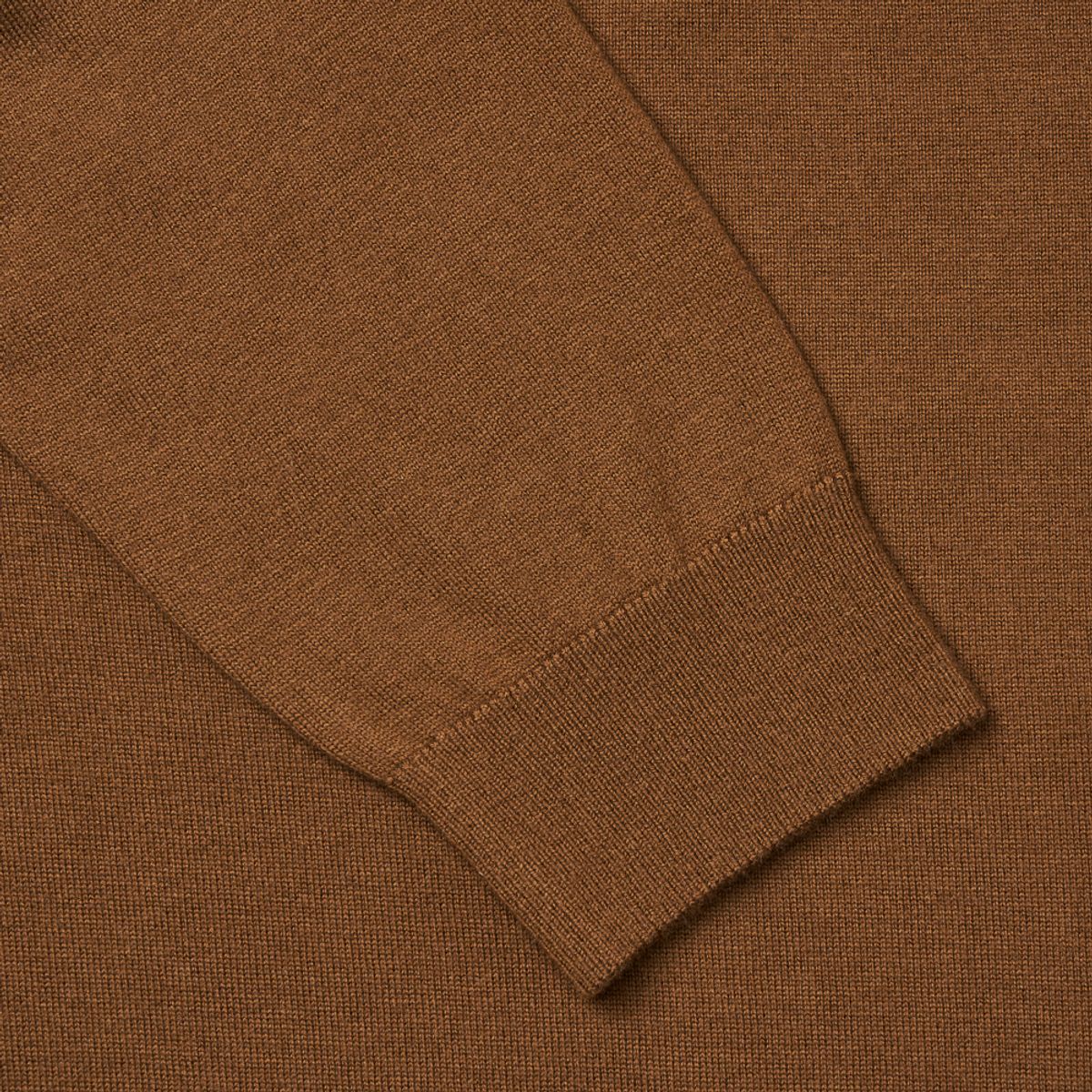 베르노(VERNO) [Casual] Cashtouch crew-neck knit Brown_relax-fit