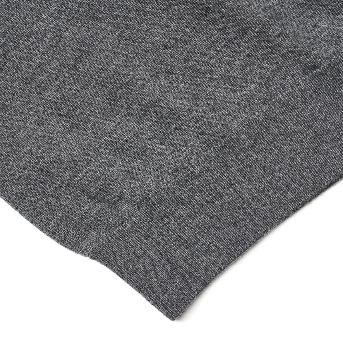 베르노(VERNO) [Casual] Cashtouch crew-neck knit Gray_relax-fit