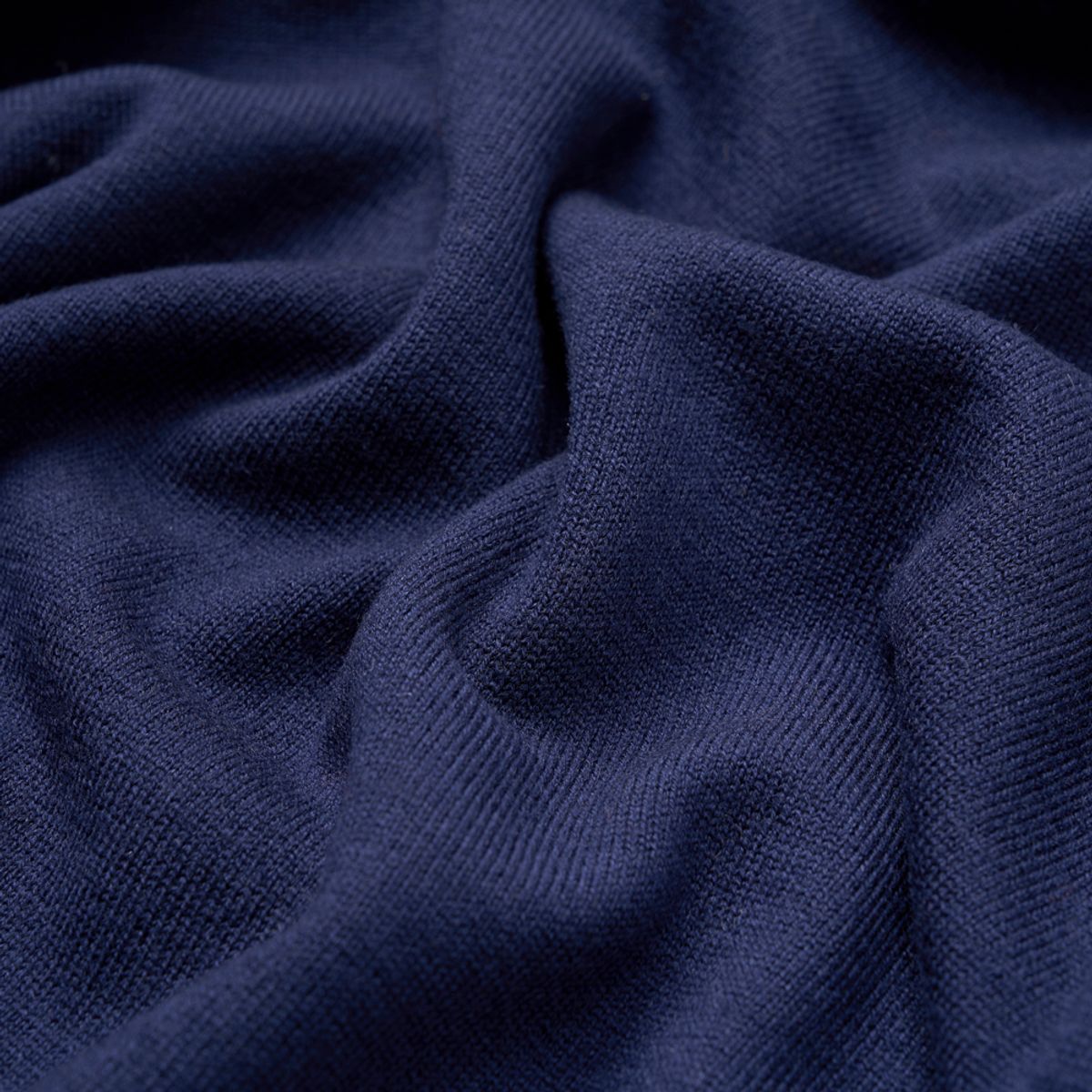 베르노(VERNO) [Casual] Cashtouch crew-neck knit Navy_relax-fit