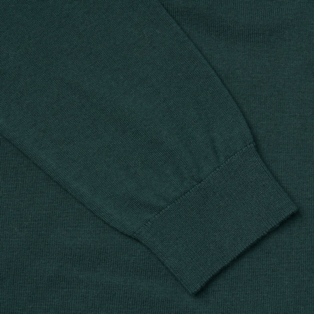 베르노(VERNO) [Casual] Cashtouch crew-neck knit Green_relax-fit