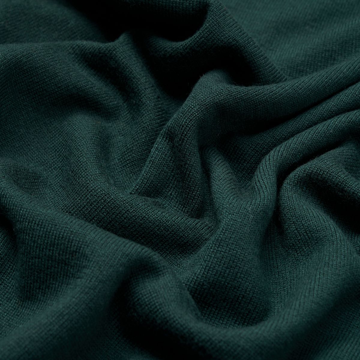 베르노(VERNO) [Casual] Cashtouch crew-neck knit Green_relax-fit