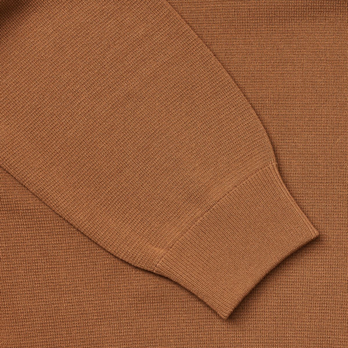 베르노(VERNO) [Casual] Raglan crew-neck knit Camel
