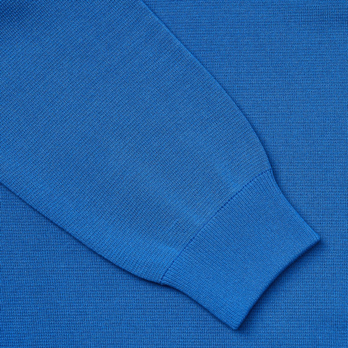 베르노(VERNO) [Casual] Raglan crew-neck knit blue