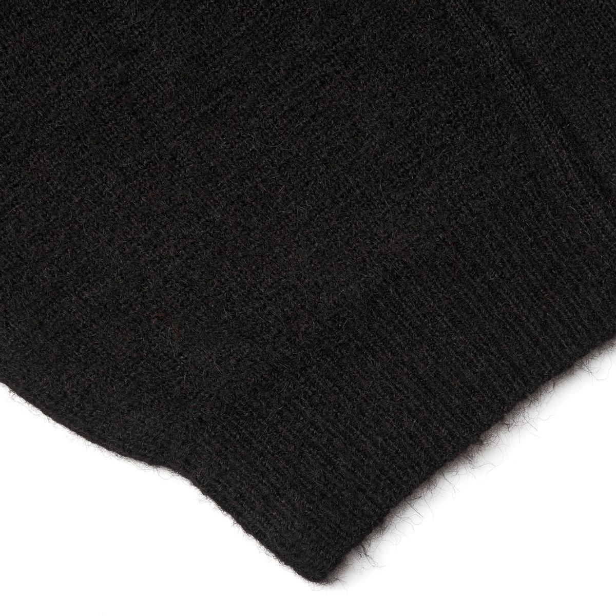 베르노(VERNO) [Casual] Alpaca cardigan knit Black