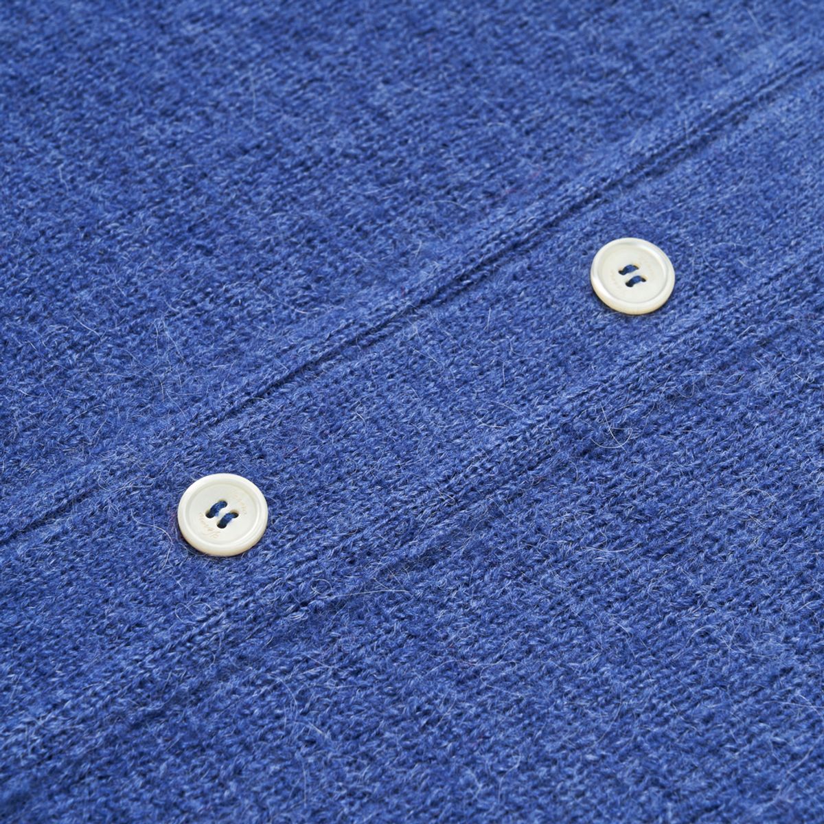 베르노(VERNO) [Casual] Alpaca cardigan knit Blue