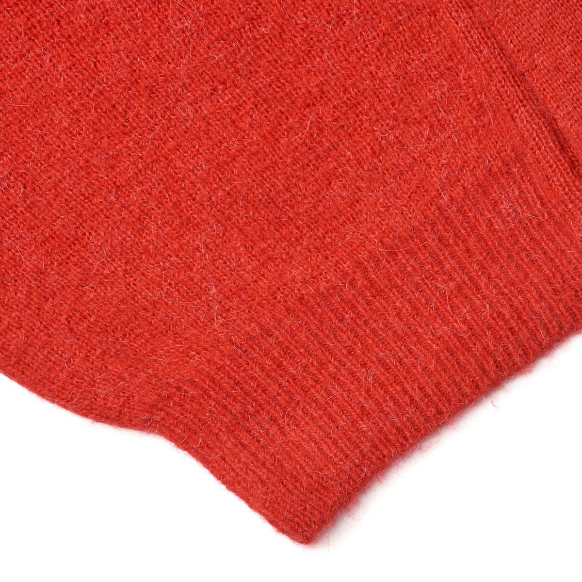 베르노(VERNO) [Casual] Alpaca cardigan knit Red