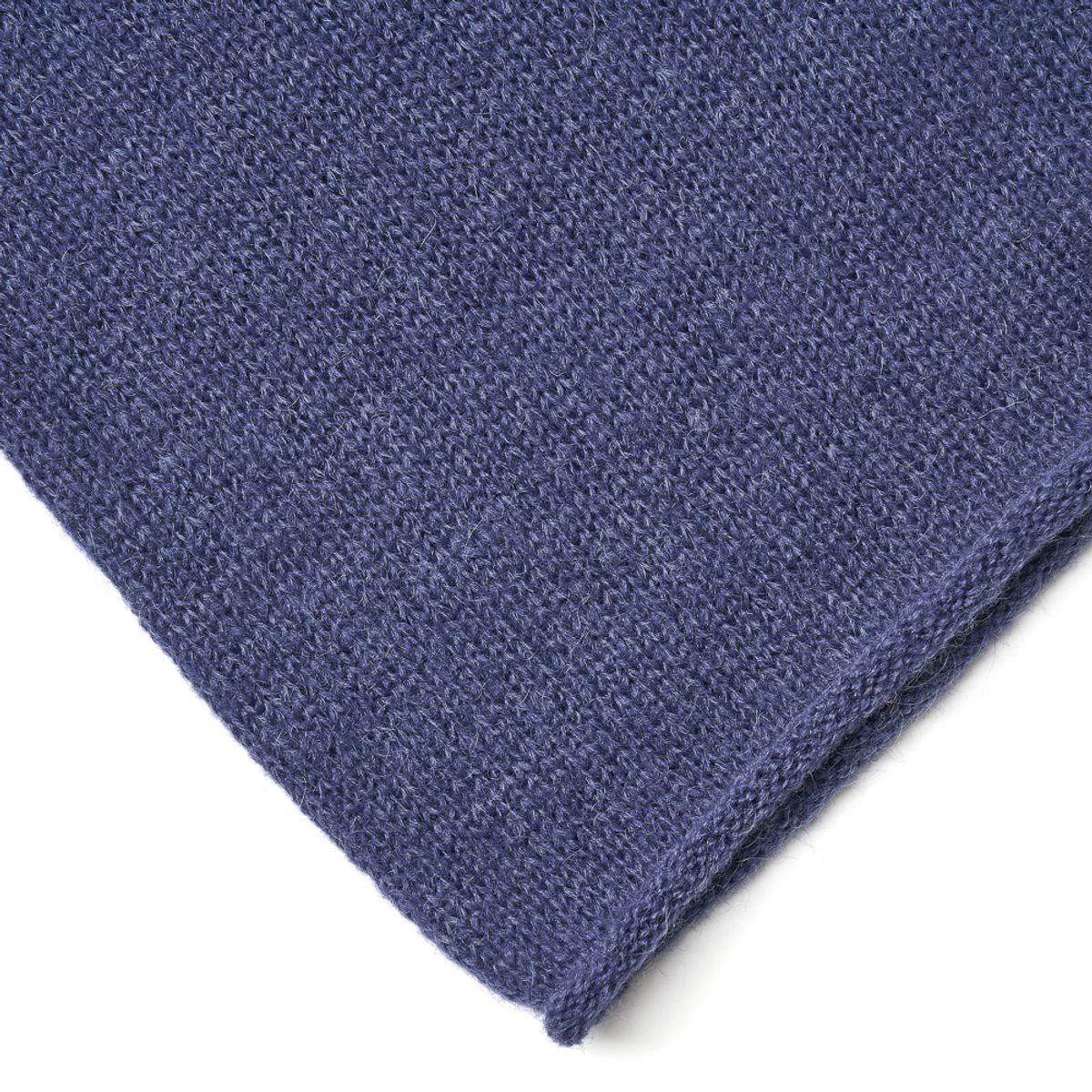 베르노(VERNO) [Casual] Alpaca piping crew-neck knit Blue