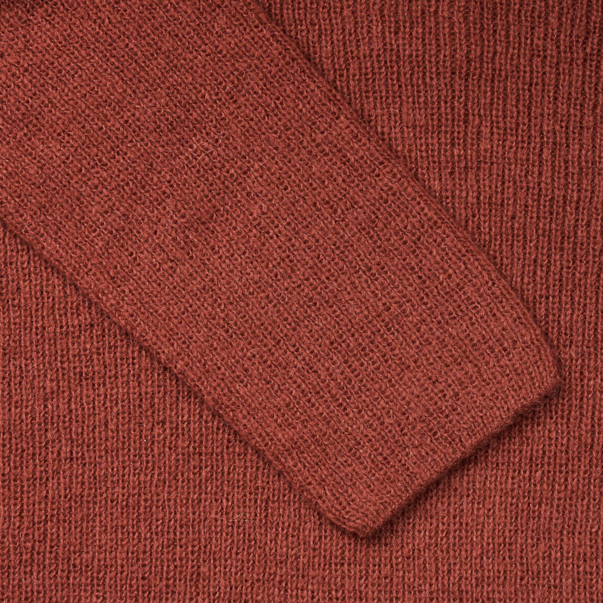 베르노(VERNO) [Casual] Alpaca collar knit Maroon
