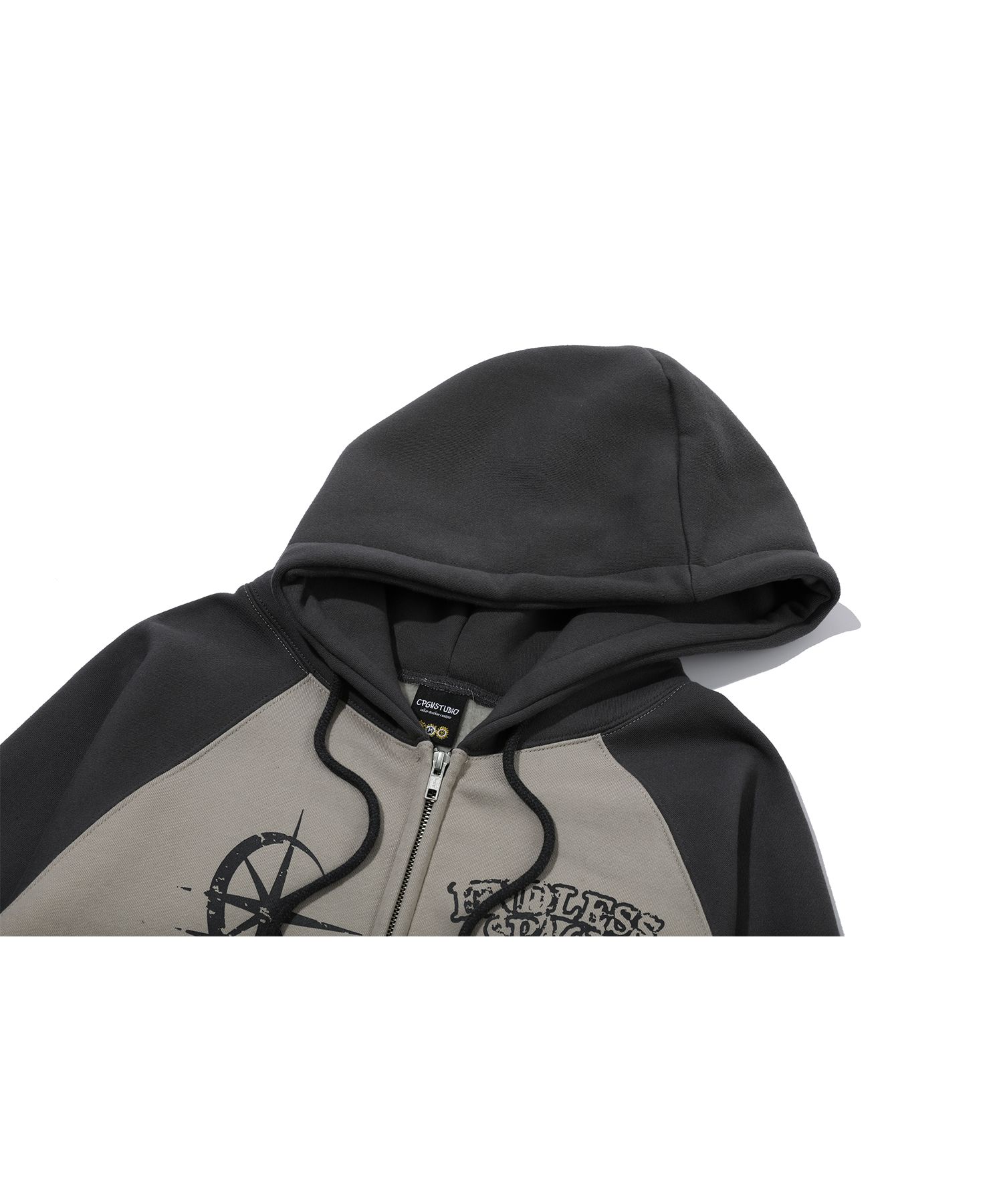 ★関税込★CPGN STUDIO★[2-WAY] Proctip Raglan Hood Zip-Up★ MUSINSA | CPGN STUDIO [2-WAY] Star & Sun raglan hood zip-up