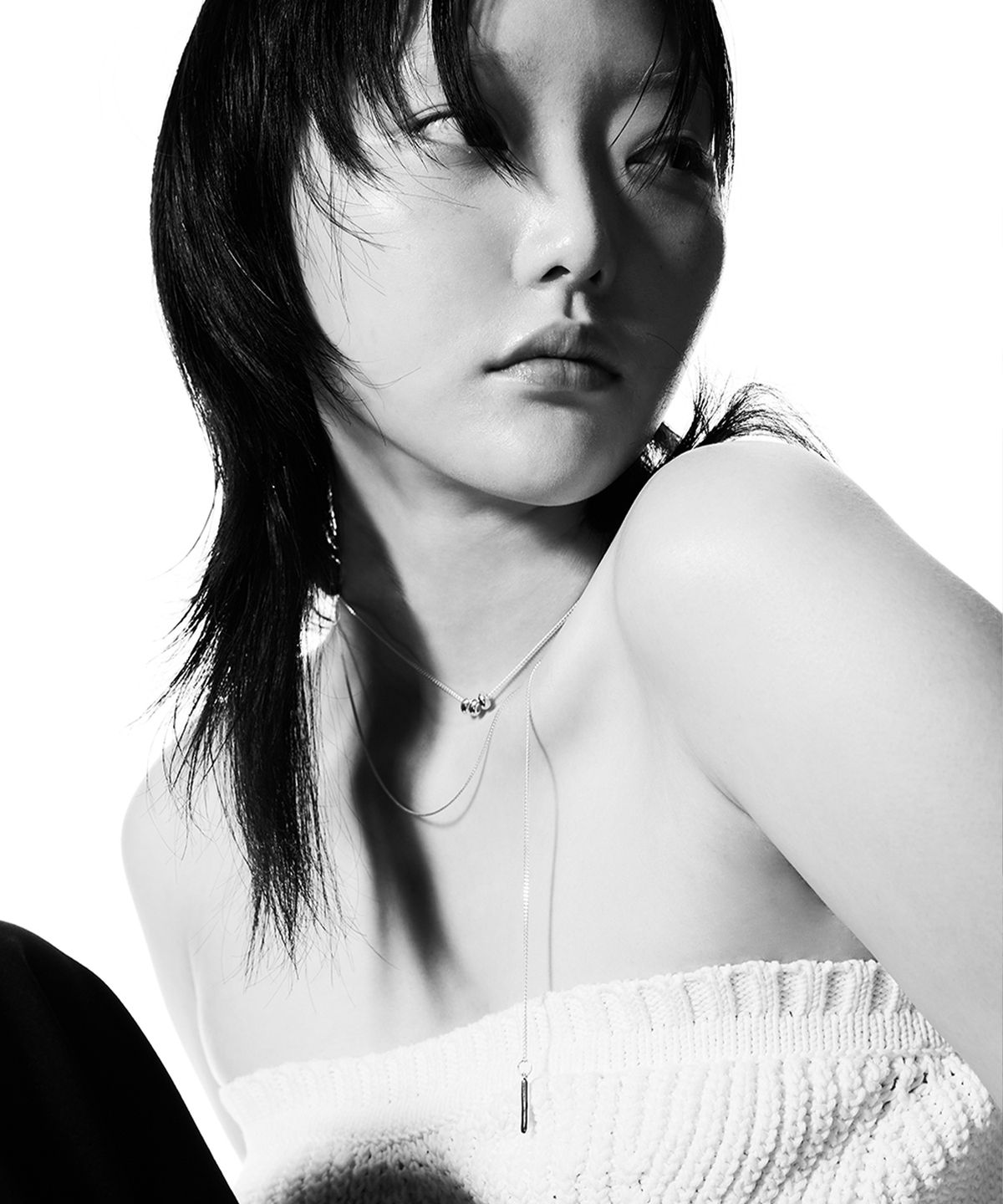 휴스타드(HUSTAD) #191 Silver Ball Neckalce_925 실버 볼 네크리스