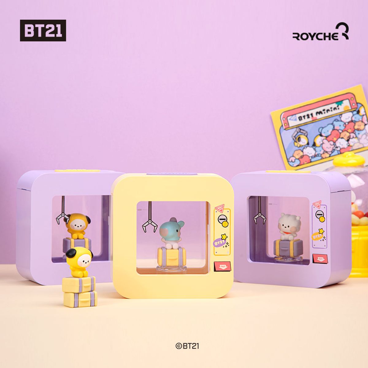 로이체(ROYCHE) BT21 미니니 minini 오락실 무선 미니 가습기 (무드등 기능) / 1+1, 한정수량 울트라 특가