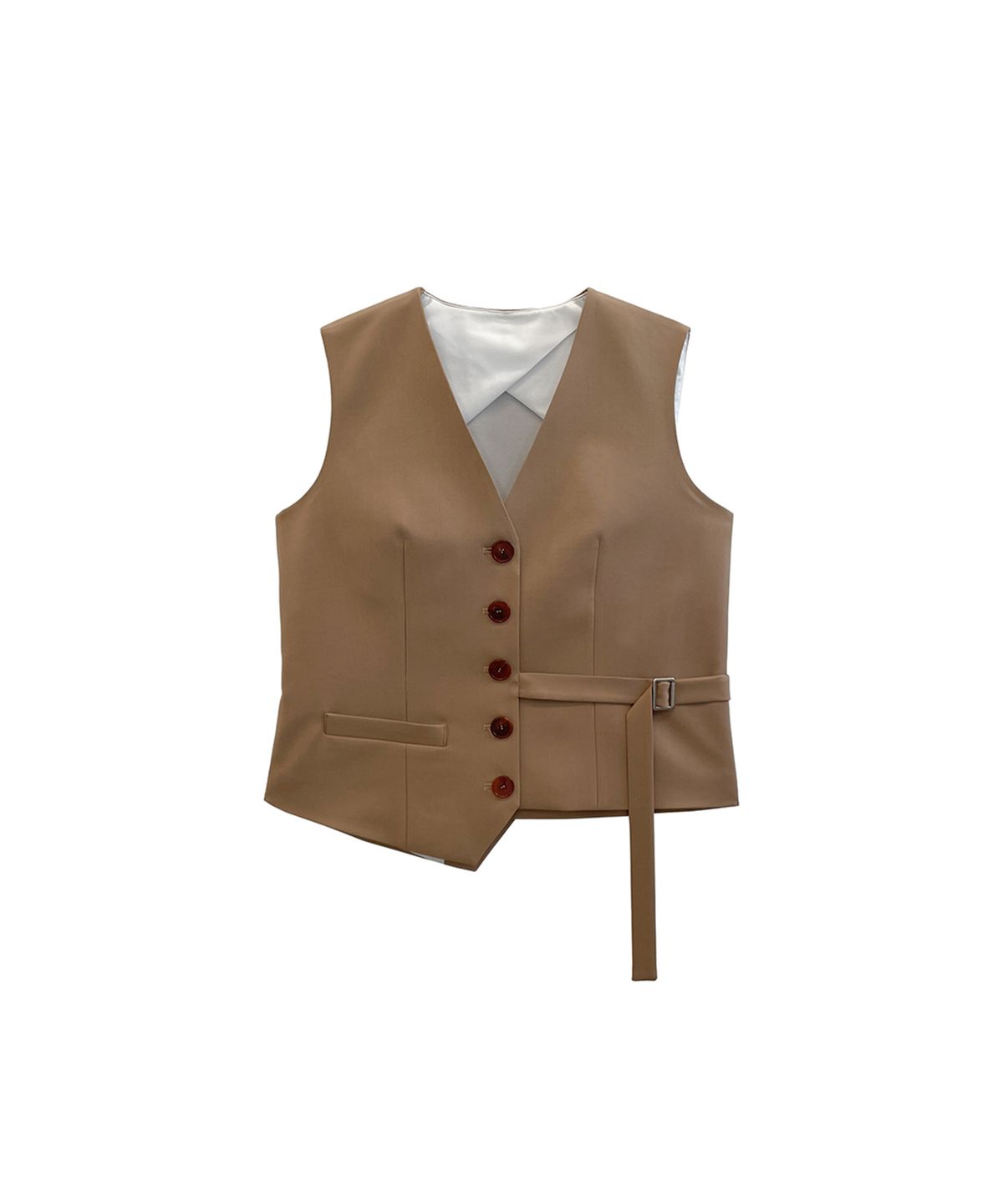 므아므(MMAM) Side strap button vest
