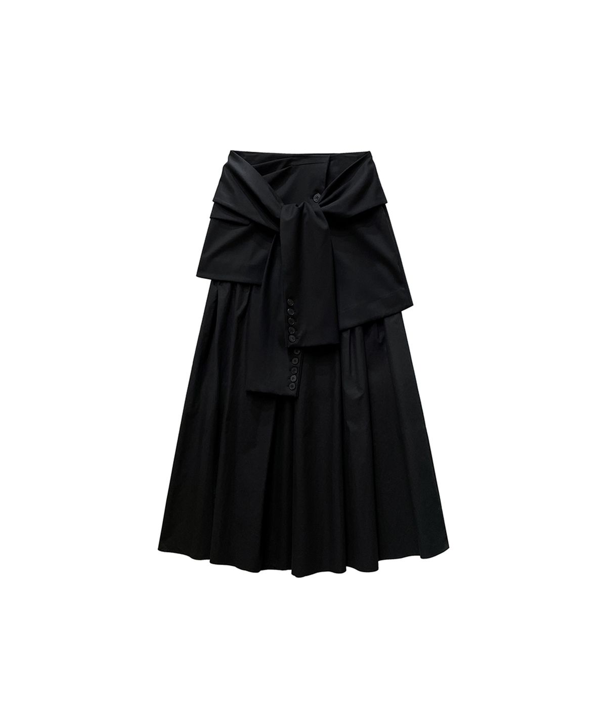 므아므(MMAM) Blazer crop layered skirt