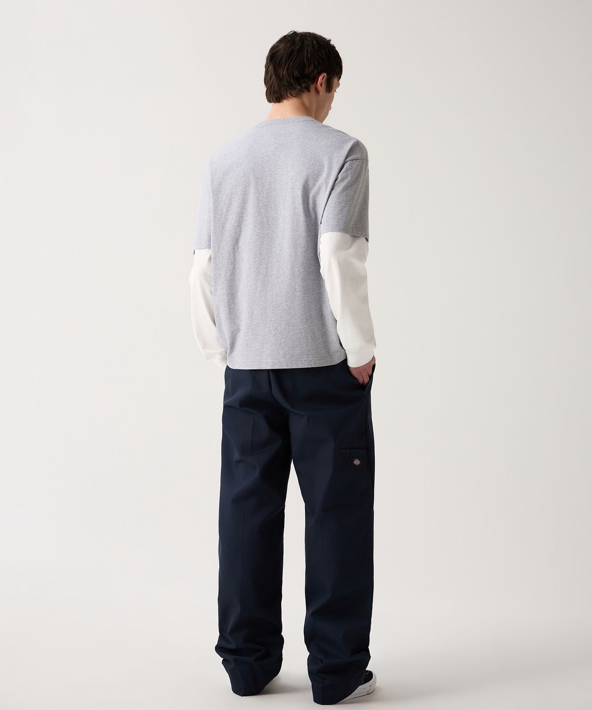 디키즈(DICKIES) 더블니 85283 루즈핏 워크팬츠 Dark Navy