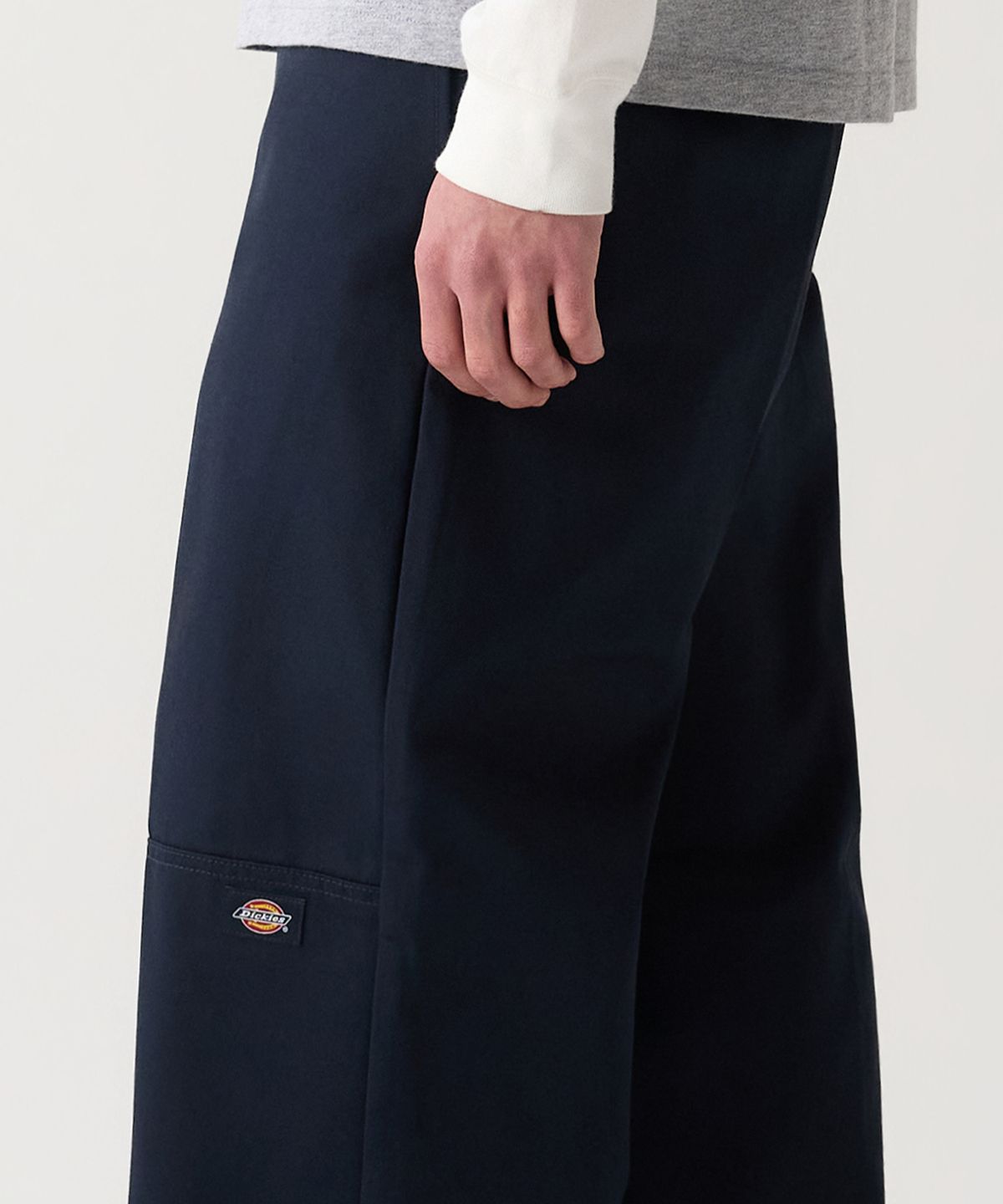디키즈(DICKIES) 더블니 85283 루즈핏 워크팬츠 Dark Navy